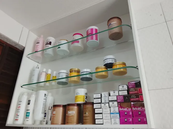 Balcão mais uma prateleira