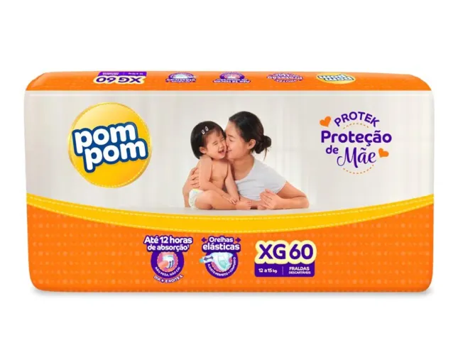 Fralda Pom Pom Xg