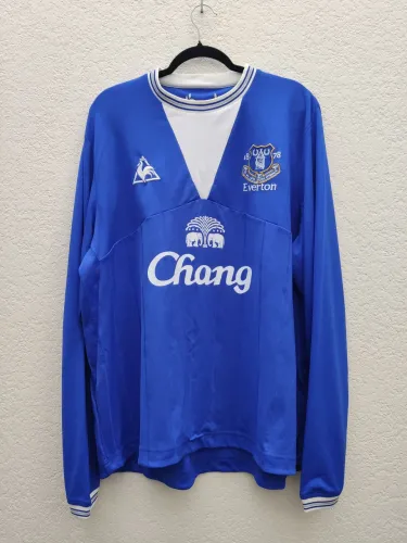 Camisa Everton 2009/2010 Le Coq 2G