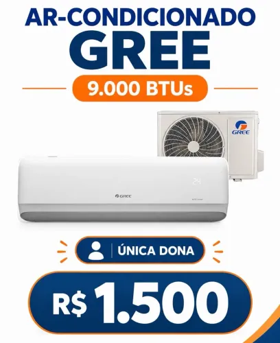 VENDO AR CONDICIONADO GREE 9000 INVERTER