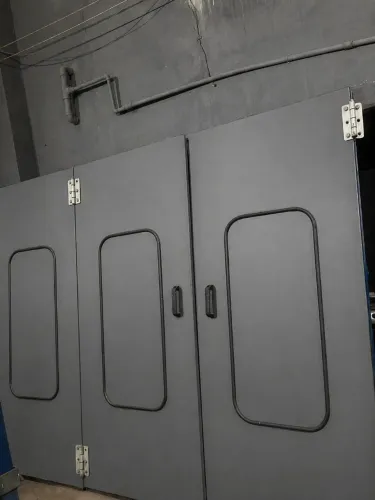 Cabine pintura portas teto e chão