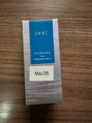Tinta para caneta tinteiro Pilot Iroshizuku Kon-Peki 15ml