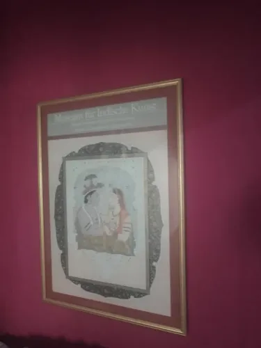 Lindo quadro do Museu de Arte Indiana em Berlim