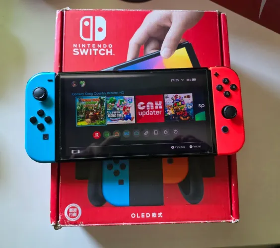 Nintendo Switch OLED DESBLOQUEADO