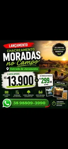 CHÁCARAS BARATAS NA ESTRADA DE JURAMENTO