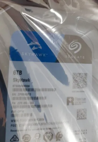 HD 6 TB Novo, Lacrado