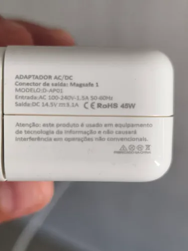 Carregador Apple para MacBook