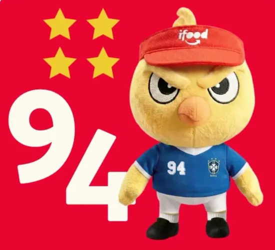 Canarinho da Copa ( 94 ) Ifood 2026 - Original e Lacrado! ?