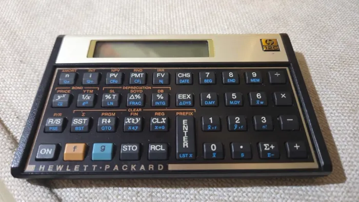 Calculadora HP 12C gold original