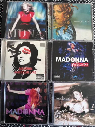 Coleção de Cds Madonna
