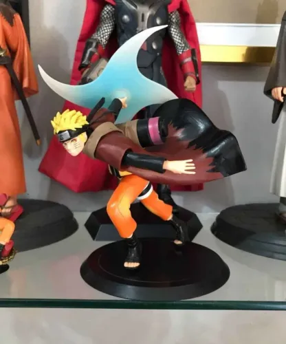 Action figure - naruto shippuden sábio dos sapos.