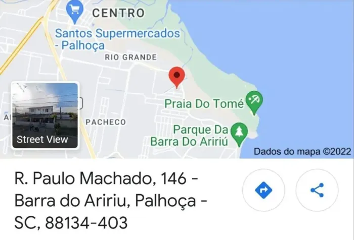 Quitinetes e Casas- Barra do Aririú - Palhoça 