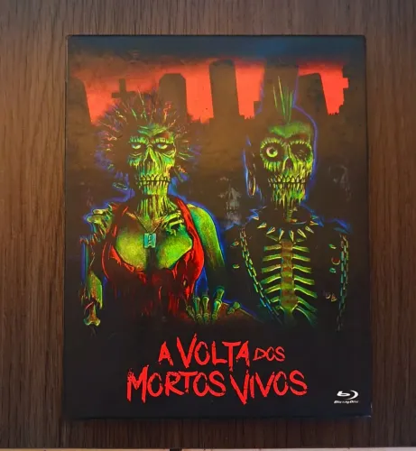 Blu-ray A volta dos mortos vivos c/poster 