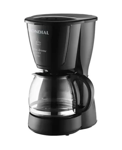 Cafeteira Elétrica Mondial Dolce Arome 127V Preta - LACRADA E NOVA