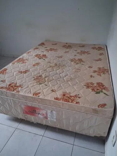 CAMA BOX CASAL ESPUMA SELADA - FAÇO ENTREGA