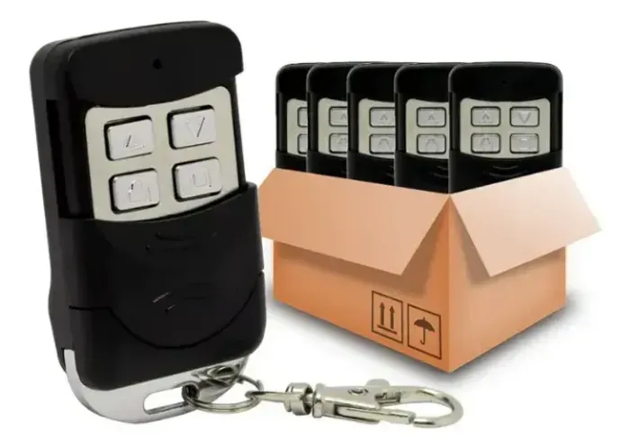 Kit 4 Controles Remoto Para Portas De Enrolar E Alarme Evo 433 4 Botões