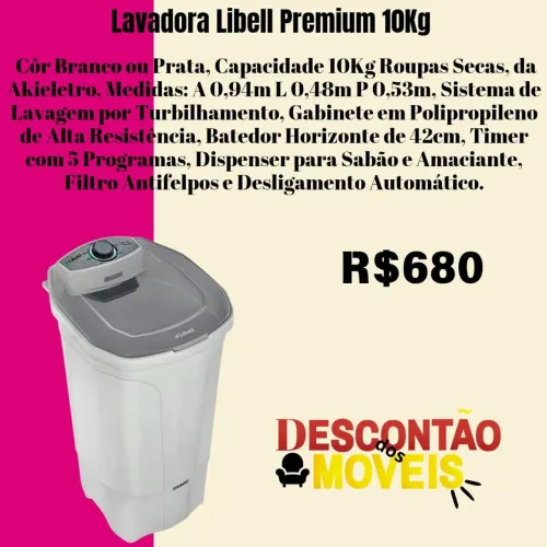 Lavadora tanquinho