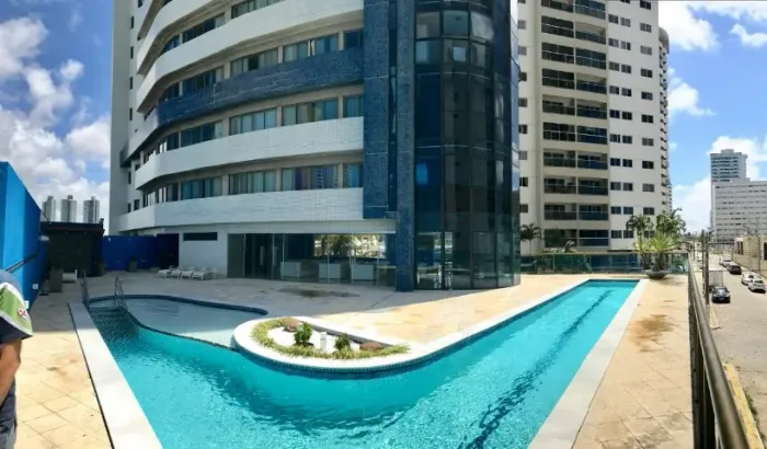 APARTAMENTO MOBILIADO PARA ALUGAR - EDIFÍCIO CRISTALLO - PRAIA DE PONTA NEGRA.