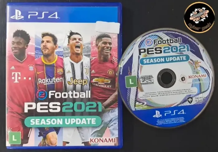 JOGO PLAYSTATION 4  PES 2021 (SEMINOVO)