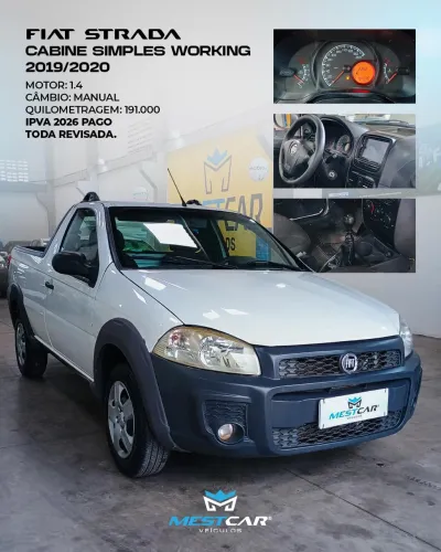 Fiat Strada Working 1.4 MPI Fire Flex 8V CS 2020