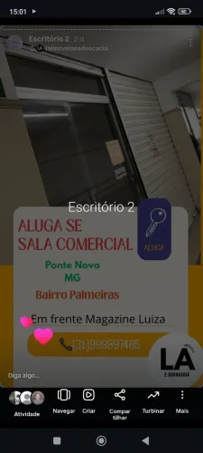 Aluga-se loja comercial 