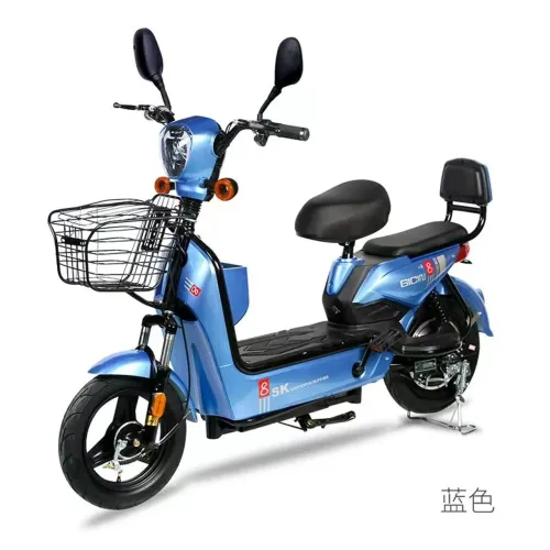 Motocicleta elétrica GINC SK8 500 W preta