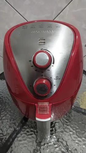 Air Fryer Mondial Inox 3,5l Pequeno Detalhe