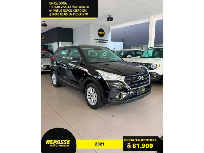 Hyundai Creta Attitude 1.6 16V Flex Mec. 2021