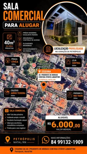 Alugo loja em centro comercial em Petrópolis 