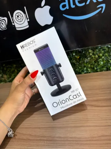 Microfone de Mesa OrionCast MF-011 HREBOS PREMIUM