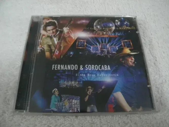 Cd Fernando & Sorocaba Sinta Essa Experiência (Excelente Estado).