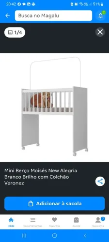 Mini berço