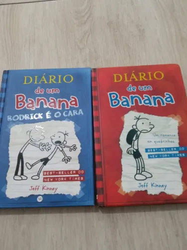 Livro 1 e 2 diário de um banana 