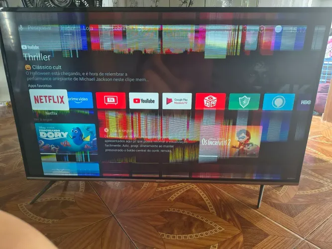Tv para retirar peças 50 polegadas