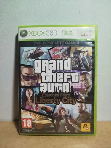GTA Grand Theft Auto Episodes From Liberty City - Xbox 360 - Original