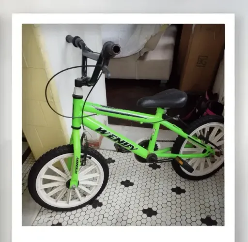 Wendy Bike Aro 16 Verde Neon 