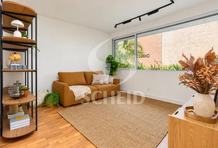 Apartamento totalmente reformado no Itaim Bibi com 90m², 2 dormitórios (2 suítes) e 1 vaga