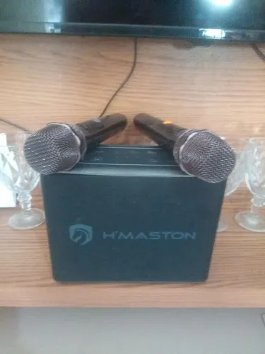 karaoke 2 microfones