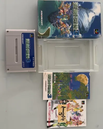 Seiken Densetsu 3 (Trials Of Mana) Super Famicom Completo Original Japonês