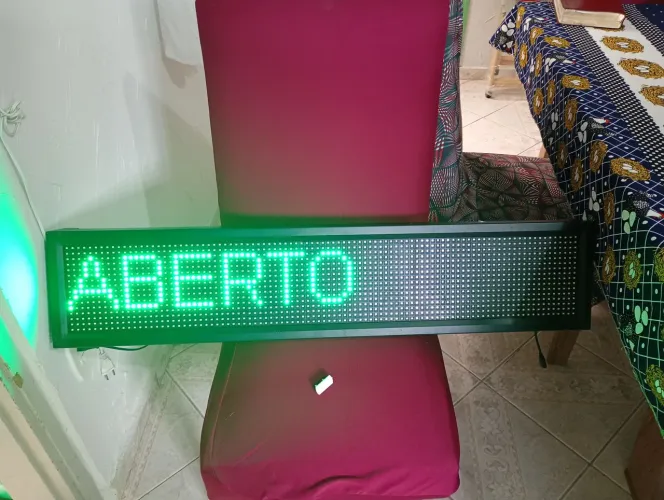Painel em LED programável