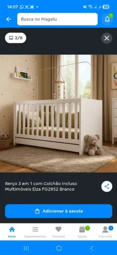 Berço 3 em 1