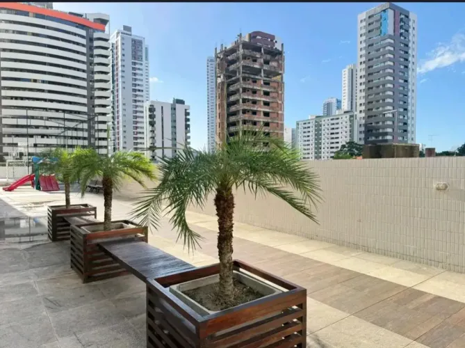 ALUGO APARTAMENTO MOBILIADO 3/4 + DCE