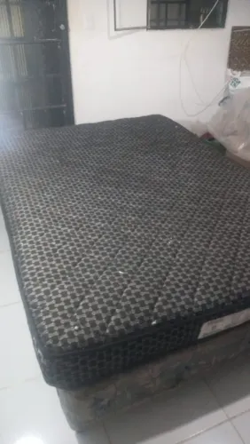 COLCHÃO CASAL DE ESPUMA D45 USADO R$360 ENTREGA GRÁTIS