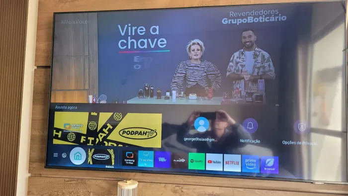 Smart tv 60" Samsung 4k. Com xbox embutido
