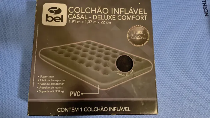 Colchão casal Bel + bomba, versão de 300 kg