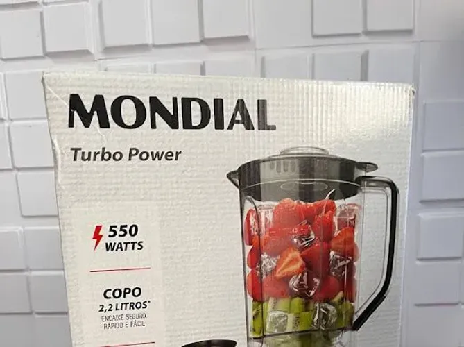 LIQUIDIFICADOR TURBO MONDIAL