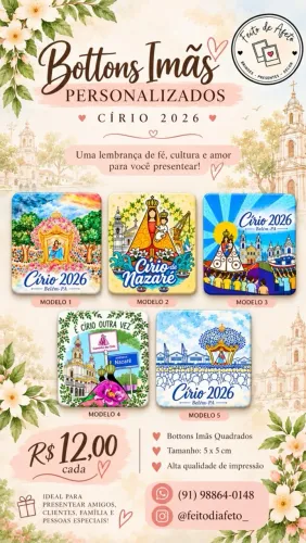 Ímãs personalizados Cirio