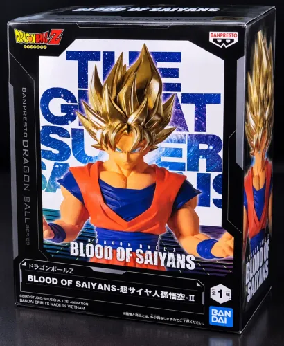 Goku Super Saiyajin Dragon Ball Z Banpresto Blood of Saiyans