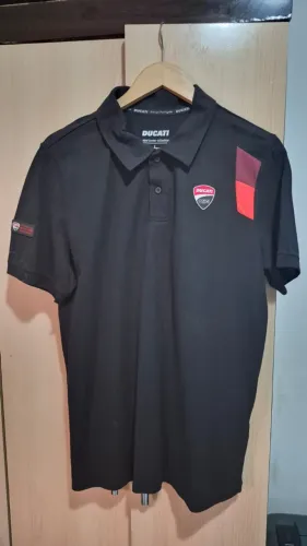  Camisa Polo Ducati Corse DC Sport Original Importada Tamanho: L / G