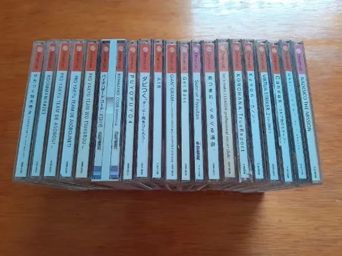 Lote de 20 jogos originais de Dreamcast